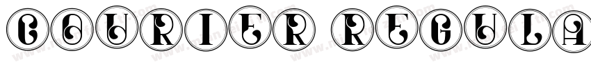 Courier Regular 002字体转换